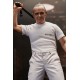 The Silence of the Lambs Action Figure 1/6 Hannibal Lecter White Prison Uniform Version 30 cm